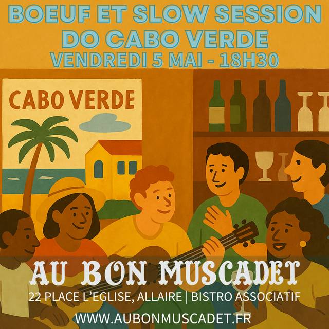 Affiche : Bœuf do Cabo Verde, 9 mai 2025